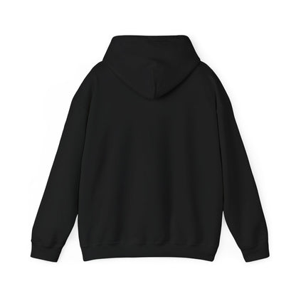 Kyzenova Logo Hoodie — Minimal Black Square Graphic Pullover
