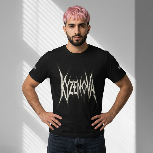 Metal Band Logo Tee — KYZENOVA Graphic Short Sleeve Shirt