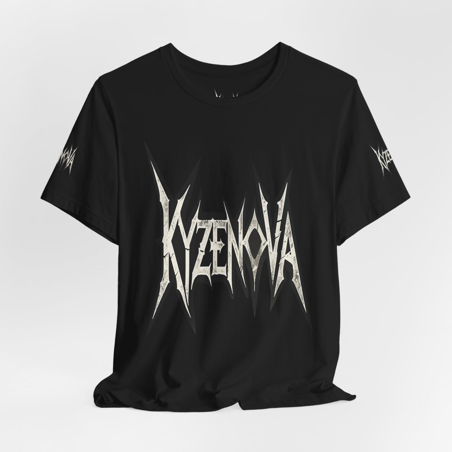 Metal Band Logo Tee — KYZENOVA Graphic Short Sleeve Shirt