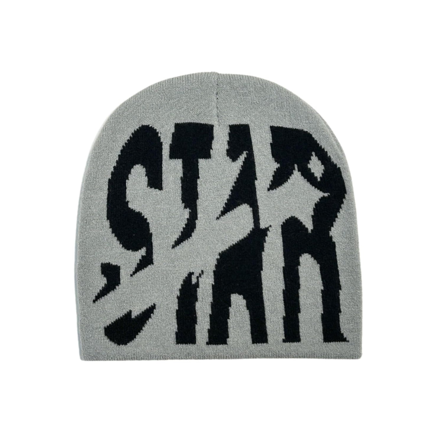 StellarKnit Y2K Star Beanie - Unisex Winter Cap