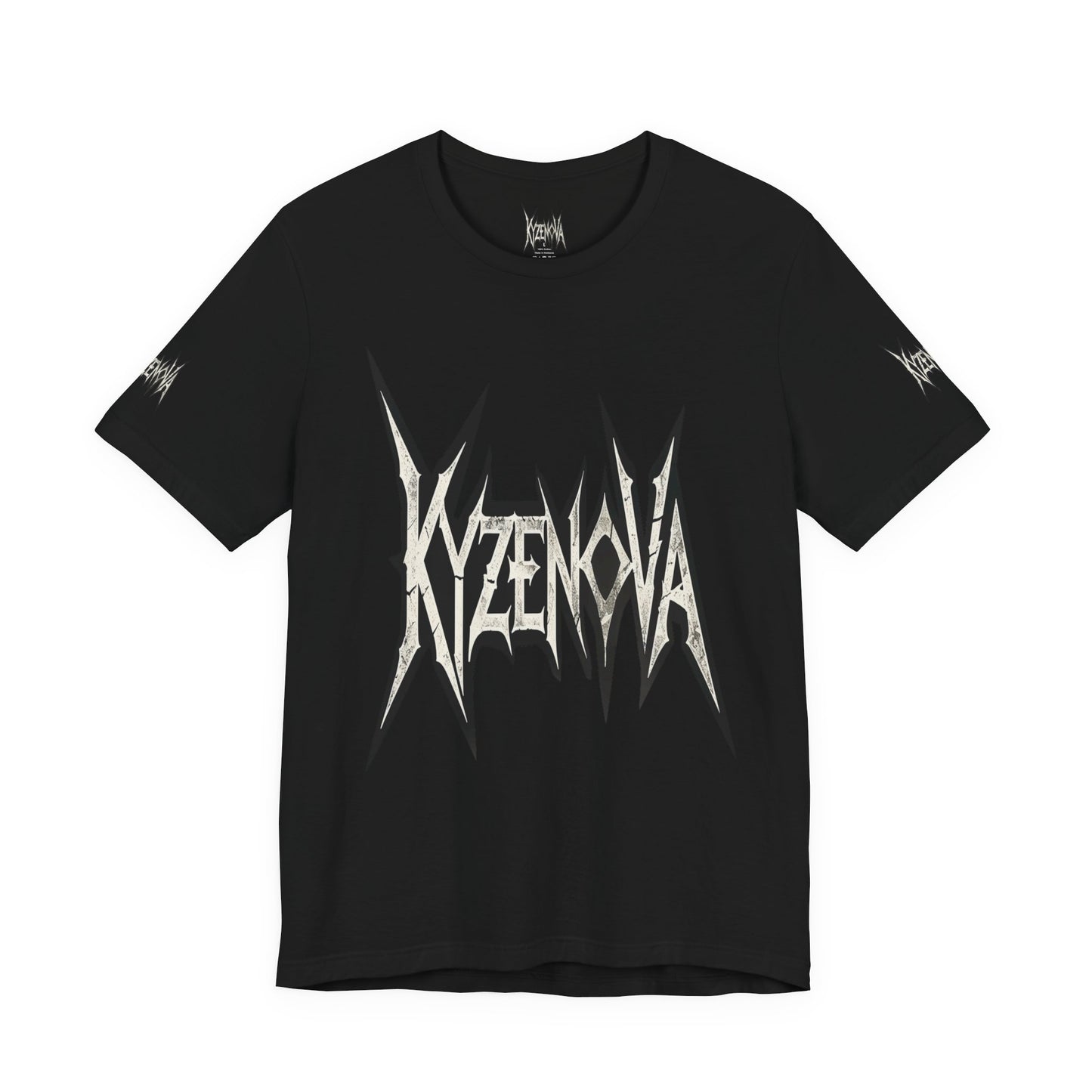Metal Band Logo Tee — KYZENOVA Graphic Short Sleeve Shirt