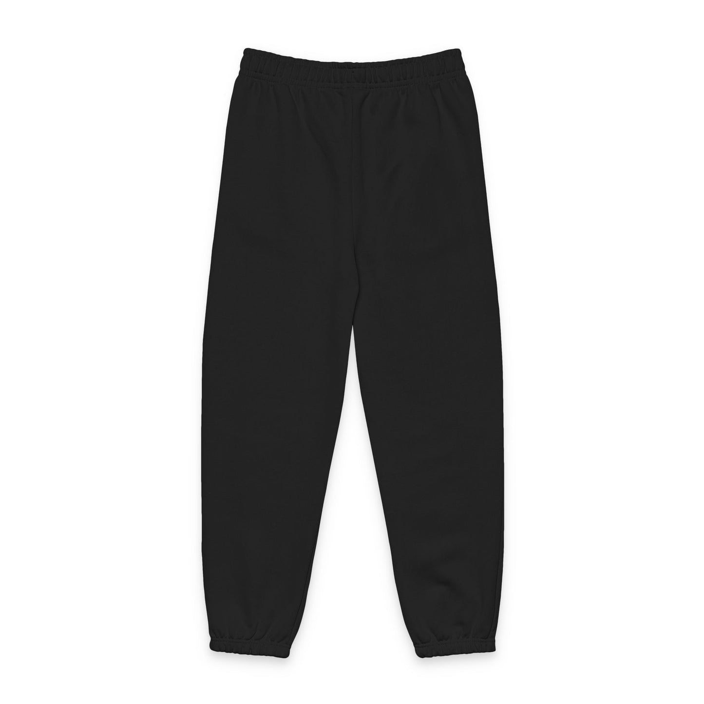 Emberscript Graphic Sweatpants — Vertical Script Leg Design