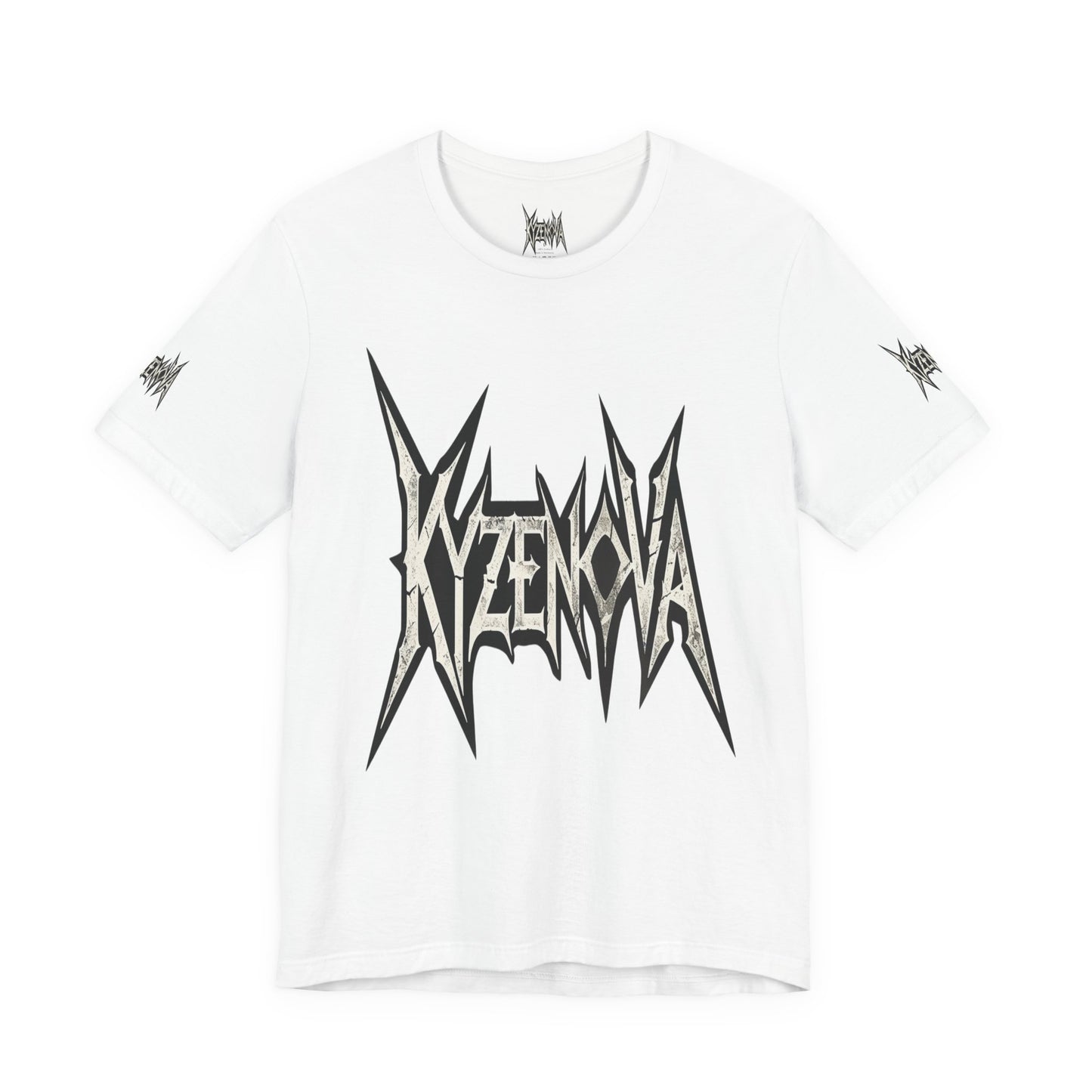 Metal Band Logo Tee — KYZENOVA Graphic Short Sleeve Shirt