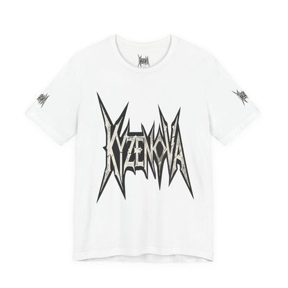 Metal Band Logo Tee — KYZENOVA Graphic Short Sleeve Shirt